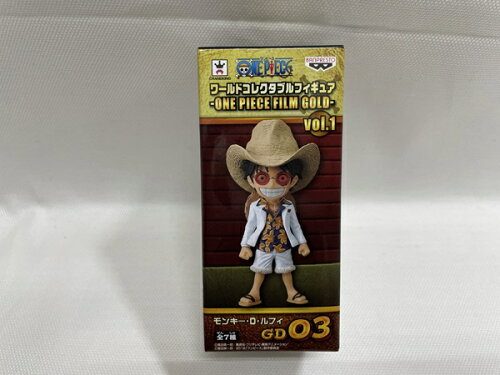 ワールドコレクタブルフィギュア -ONE PIECE FILM GOLD-vol.1 -モンキー・D・ルフィ-